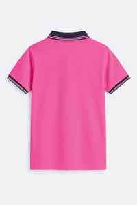 เสื้อโปโลถักแบบวินเทจสำหรับเด็กผู้ชายใส่ฤดูร้อนเสื้อเชิ๊ตแขนสั้นปักโลโก้ปกเสื้อแฟชั่น - Product Image 4