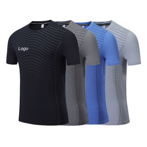 ชุดวิ่งแบบปรับแต่งได้ชุดออกกำลังกายแบบรัดรูปแห้งเร็วระบายอากาศได้ดีสำหรับทั้งชายและหญิงฤดูร้อน - Product Image 1