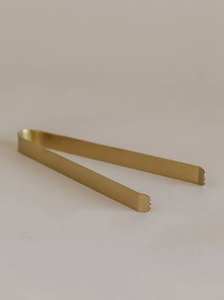 Handcrafted Pure Brass Luxury Serving Salad <b>Tongs</b> for Buffet Catering Hotels-Sustainable Ergonomic Bread Cake <b>Tongs</b> for Weddings - Product Image 4