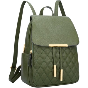 Sac à dos en cuir véritable de luxe pour femmes, marché de la mode américain, élégant, pour les voyages, le travail, l'école, le quotidien - Product Image 3