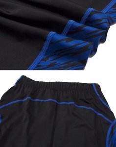 Short de fitness pour hommes avec poches Hommes Compression Gym Sporting Tight Logo personnalisé Low Tight Men Running Made in Pakistan - Product Image 3