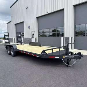 Remolque de Plataforma Plana de 40 Pies a Precio Económico, Remolque de Plataforma Plana para Contenedores de 50t, Semirremolque de 4 Ejes en Venta - Product Image 3
