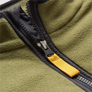 High Quality Quarter Zip <b>Fleece</b> <b>Shirt</b> for <b>Men</b> Anti-Wrinkle Breathable Comfortable Warm Casual Outdoor Wear - Product Image 5
