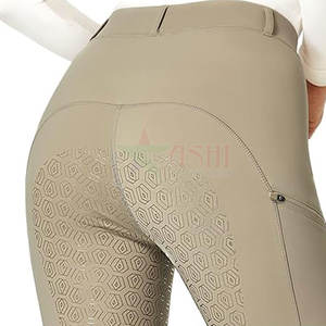 กางเกงขี่ม้าผู้หญิงแบบกันน้ำ กันลม ผ้ายืด/โพลีเอสเตอร์ ทรงเอวกลาง ผลิตโดยโรงงานโดยตรง ขายส่ง - Product Image 2