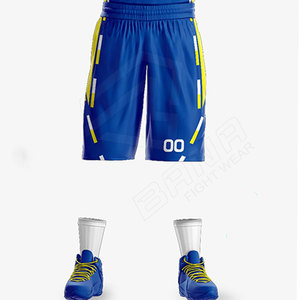 ชุดบาสเก็ตบอล bsci กางเกงขาสั้นระบายอากาศพิมพ์ลายออกแบบได้ตามต้องการ - Product Image 6