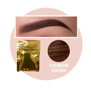 Ceja Henna Color Fabricante Eye Tinting Color OEM Etiqueta privada Henna Color Producto para el cabello Certificado Halal - Product Image 1