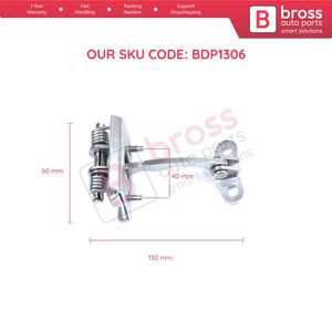 BDP1306 limiteur de sangle d'arrêt de charnière de porte arrière pour Xsara N0 N1 N2 1997-2006 9181C0 Bross pièces automobiles fabriquées en turquie - Product Image 6