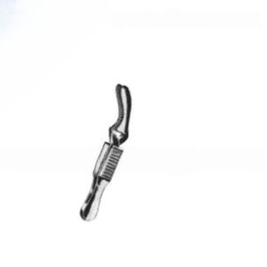 Pince de bouledogue Dieffenbach personnalisée en acier inoxydable pince de bouledogue incurvée de 6cm à action croisée Instruments chirurgicaux - Product Image 1