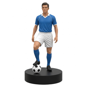 Statuetta Calciatore in Resina PVC con Design Personalizzato, Giocattolo Action Figure, Modellino da Collezione Unisex Decorativo - Product Image 5