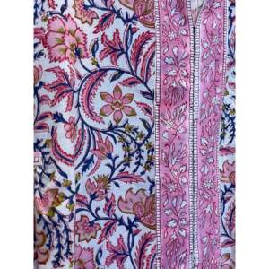 Vestido Kurta Bordado Bhopali para Días de Verano - Product Image 3
