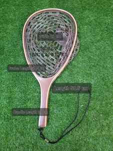 Épuisette de pêche à la mouche d'extérieur avec cadre en bois et filet en caoutchouc, outil de capture de truites à lancer à la main - Product Image 2