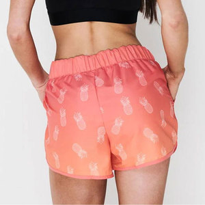 Shorts de fitness pour femmes nouvelle arrivée Shorts de course confortables à séchage rapide Shorts respirants de couleur unie de vente chaude-USA - Product Image 4