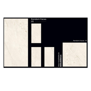 Azulejos de porcelana Masterstone Crema pulida Azulejos de suelo brillantes disponibles a granel - Product Image 1