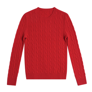 Customization Solid Knit V-neck Winter Front Logo <b>Pullover</b> <b>Sweater</b> Cotton for Women at Wholesale Price - Product Image 6