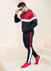 Ensemble de vêtements de sport pour hommes XXL de haute qualité avec logo personnalisé, pour la salle de sport, la formation physique, le jogging, sweats à capuche de haute qualité pour hommes - Product Image 2