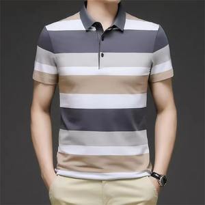 Polo transpirable de alta calidad, Camiseta 100% de algodón de secado rápido para hombre, nuevo diseño elegante, polos al por mayor - Product Image 1