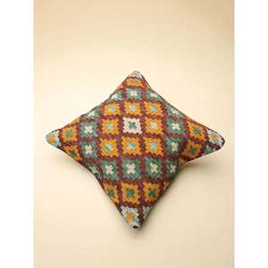 Funda de Cojín Kilim Afgano de 45 x 45 cm, Elegantes Fundas de Cojín para Asientos y Almohadas para Comodidad y Estilo - Product Image 4