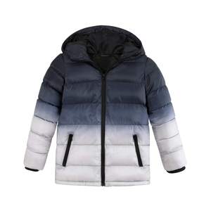 Veste matelassée à capuche brillante de haute qualité personnalisée OEM pour hommes vestes gonflées décontractées d'hiver chaudes à quantité minimale de commande bas vente en gros - Product Image 3