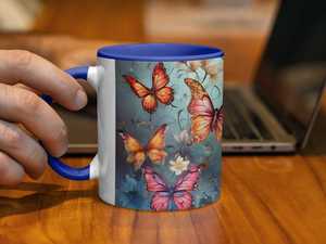 Taza de sublimación a todo color de primera calidad, vajilla de cerámica duradera para amantes del café, regalo personalizado para el hogar y la Oficina, uso diario - Product Image 4