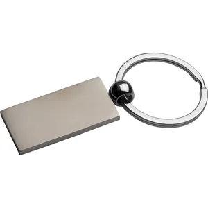 Portachiavi in Metallo Personalizzato CECILIA, Gadget Personalizzabili per Attacco Chiavi - Product Image 1