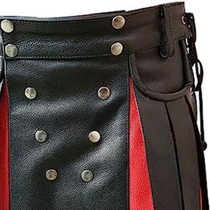 Kilts en cuir SUQAINA GARMENTS de bonne qualité, service OEM/ODM, approvisionnement direct d'usine, MOQ de 2 pièces, Pakistan - Product Image 5