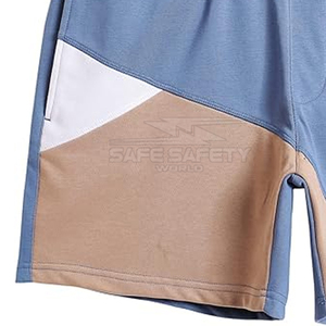 Short de sport de fitness personnalisé pour homme de grande taille Style de rue respirant anti-rides coton écologique marque privée à vendre - Product Image 5
