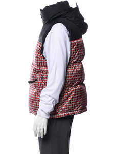 2023 hiver solide hommes femmes bouffant doudoune gilet veste bulle manteau manches moins gilets avec fermeture éclair - Product Image 4