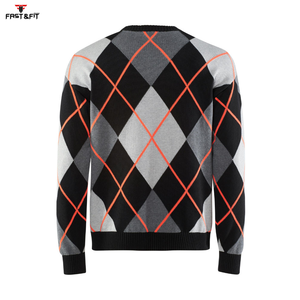 Suéter Casual de Invierno para Hombre, Diseño Moderno 2025, Tejido Transpirable con Logotipo Frontal, Antiarrugas, Lana/Cachemira - Product Image 2