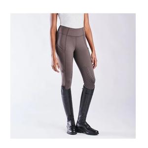 Pantalones de montar a caballo elásticos para mujer superventas, ropa ecuestre personalizada OEM, pantalones de montar con parche en la rodilla - Product Image 5
