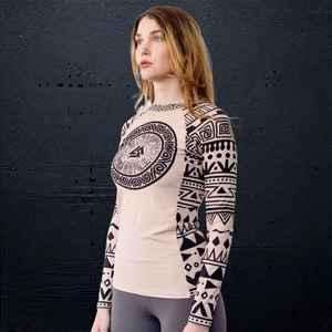 Women's Latest Design Lightweight Compression Shirt for Winter <b>Running</b> Wholesale <b>Price</b> <b>Running</b> Tops Base Layer - Product Image 5