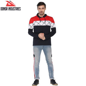 Hand Made Men Outer Wear Latest Style Hoodies 2025 Newest Fully Customization Causal Wear Hoodies - Product Image 6