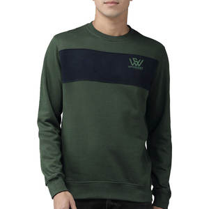 Sweatshirts coupe-vent en coton pour hommes Logo personnalisé Sweatshirts de base Sweatshirts à séchage rapide pour hommes - Product Image 1