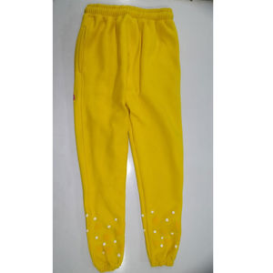 Baggy personnalisé pour hommes Streetwear coton Jogger pantalons de survêtement haute qualité mi élastique évasé empilés Leggings Patchwork éclaboussures de peinture - Product Image 2