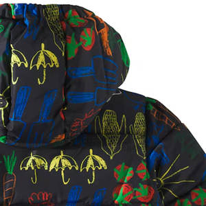 Nouveauté d'hiver d'usine veste à manches longues pour hommes avec vestes à manches bouffantes imprimées avec logo personnalisé - Product Image 5