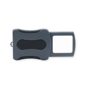 Lente de aumento retráctil con luz LED, instrumento óptico de acrílico, 3x35x40mm - Product Image 1