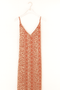 Nouveau design Ocean Print Sundress robe d'été smockée sans manches avec bretelles larges respirant et léger pour femmes et filles - Product Image 6