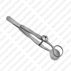 Medic Instrument Desmarres Chalazion Fórceps en MOQ bajo Oftalmología alemana de acero inoxidable Lambert Chalazion Forceps - Product Image 6