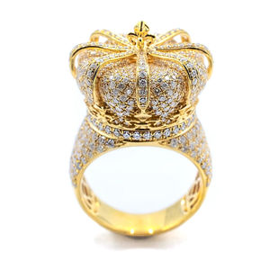 Igi ได้รับการรับรอง CVD HPHT VVS เพชรที่ปลูกในห้องปฏิบัติการ14K/18K แหวนหมั้นทองคำแท้พร้อมมรกตลูกแพร์เครื่องประดับหินสองชิ้น - Product Image 5