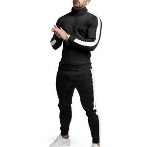 Ensembles de vêtements d'extérieur surdimensionnés pour hommes unisexes personnalisés de haute qualité Survêtement en éponge française en coton épais tricoté pour hommes - Product Image 1