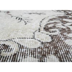 Vintage Floral Pattern <b>Wool</b> Rug Beige <b>Brown</b> Hand Knotted Carpet for Home Living Bedroom Hallway Rectangle Puzzle Model-Pae-2166 - Product Image 3