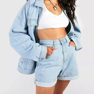 Summer <b>High</b> <b>Waist</b> Women's <b>Jeans</b> Denim <b>Short</b> Hot <b>Shorts</b> Female Loose Denim <b>Shorts</b> Women <b>Shorts</b> OEM Serviced - Product Image 6