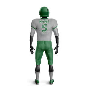 High Quality Customised American Football Uniforms Breathable and Sublimated with <b>Short</b> <b>Sleeves</b> New Design - Product Image 6