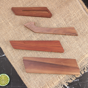 มีดพ่อครัวในครัวด้ามจับทำจากไม้พร้อมปลอกมีดสำหรับใช้ในครัว - Product Image 2