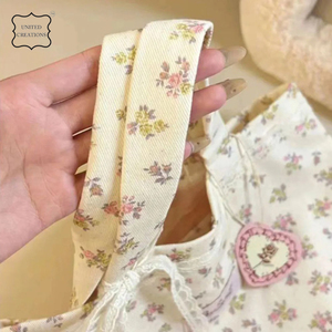 Bolso grande de lona de algodón al por mayor, diseño impreso personalizado, estilo de moda, bolso de hombro de nuevo diseño para estudiantes y mujeres - Product Image 3