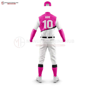 Confortable haute qualité poids léger meilleure conception vêtements de sport meilleure conception uniforme de baseball en plusieurs couleurs uniforme de baseball - Product Image 2