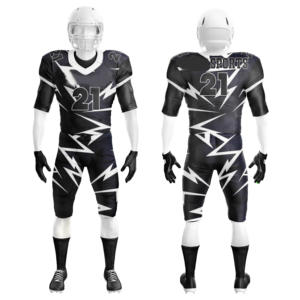 Venta al por mayor de uniformes de fútbol americano de los hombres personalizados transpirable 100% poliéster Jersey para ropa de equipo sublimación impresa todas las estaciones - Product Image 4