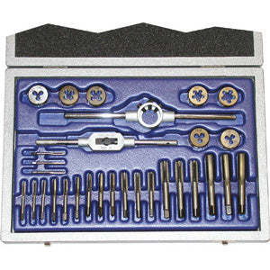 Écrous à molette et écrous cylindriques M3 à M10 avec tête hexagonale certifiés ANSI JIS métriques, zingués et revêtus, dans une boîte en bois - 9440 - Product Image 1