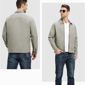 Chaqueta cortavientos Softshell personalizable para hombre, a prueba de viento, duradera, tiras reflectantes, descuentos por pedidos a granel - Product Image 4