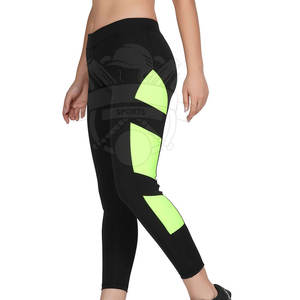 Pantalons de yoga pour femmes à la mode Legging à motif solide fabriqué au Pakistan Styles de legging en gros - Product Image 1