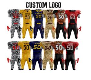 Uniforme de fútbol americano personalizado, camiseta de fútbol americano de sarga, camisetas de rugby baratas para hombres, mujeres y niños - Product Image 6